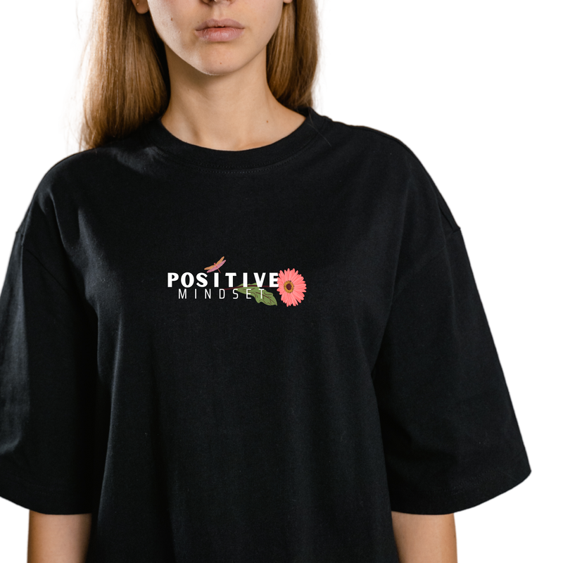 Stay Positive - Flower Tshirt