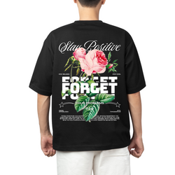 Stay Positive - Flower Tshirt