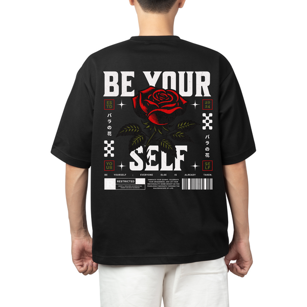 Limitless Aura | Be Your Self - Flower Tshirt