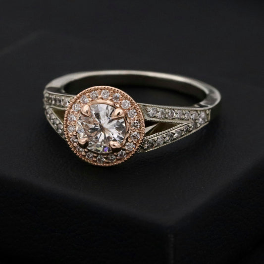Diamond Halo Ring