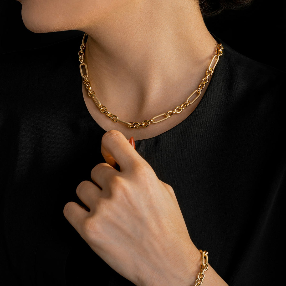 Gold Chain Bracelet