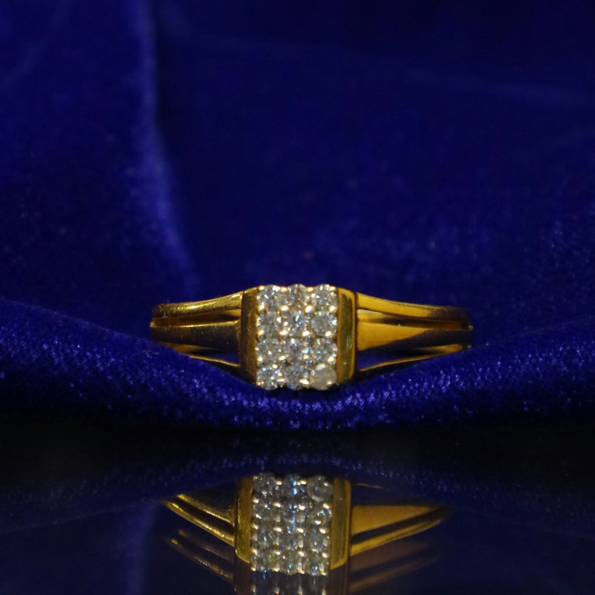 Diamond Gold Band